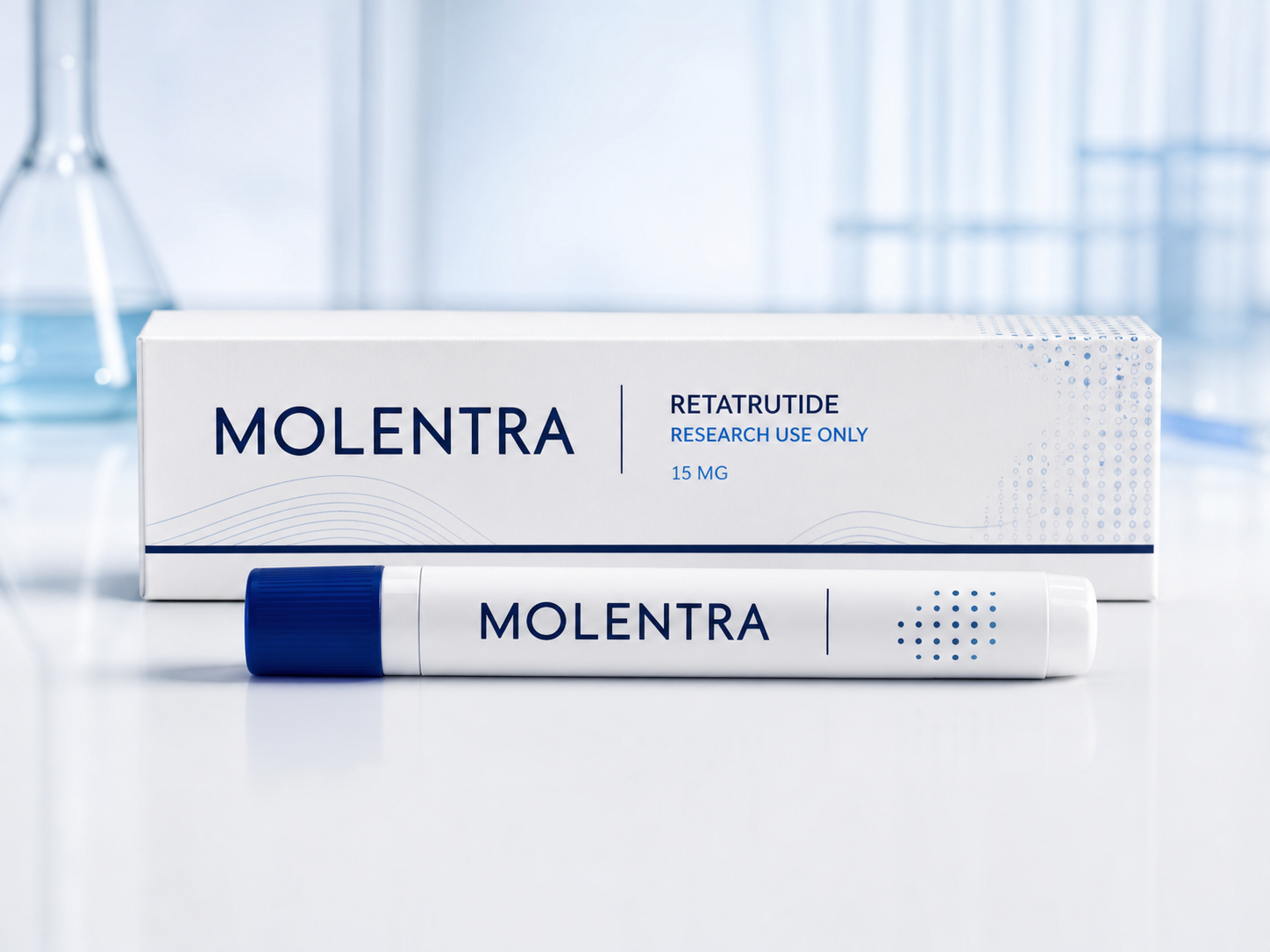 Molentra Retatrutide 15 mg research material